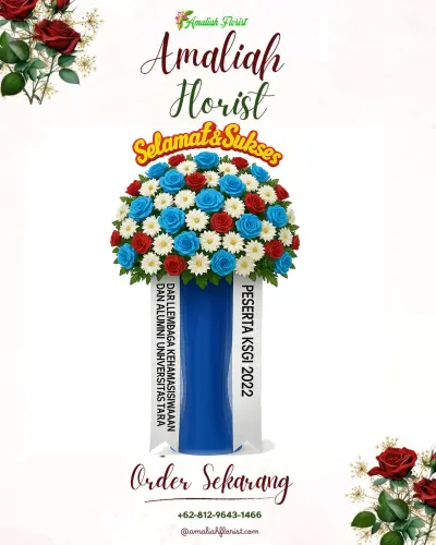 Standing Flower di Rumah Duka Rawamangun